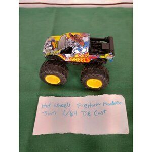 Team Hot Wheels Firestorm Monster Jam‎ Truck 1/64 Die Cast